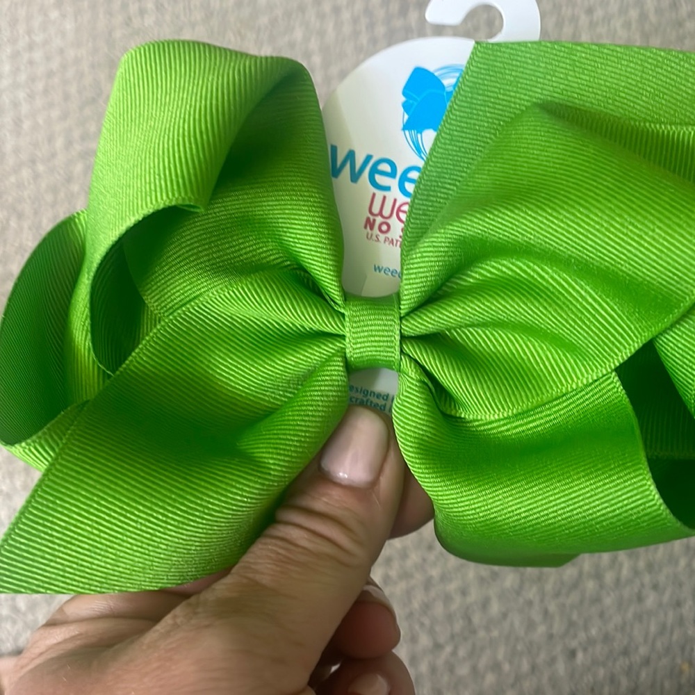 Wee Ones Lexington Lime Bow (King Size)